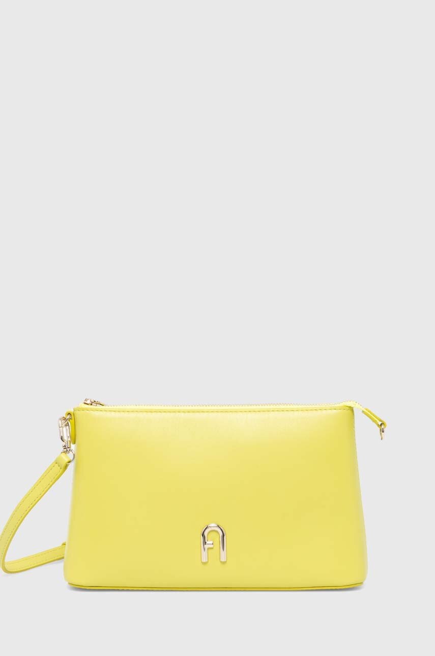 

Кожена чанта Furla в зелено WE00615 AX0733 3108S, Зелен
