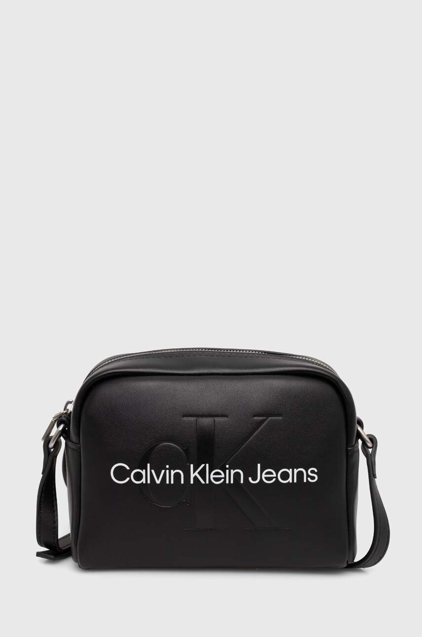 

Чанта Calvin Klein Jeans в черно K60K612220, Черен
