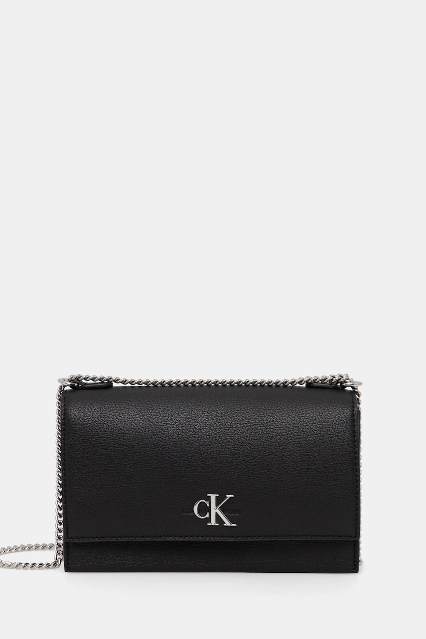 Levně Kabelka Calvin Klein Jeans černá barva, K60K612233