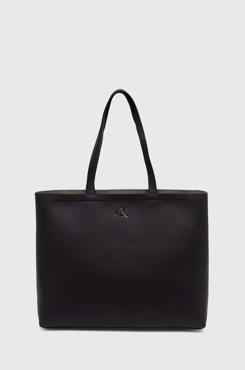 

Чанта Calvin Klein Jeans в черно K60K612236, Черен
