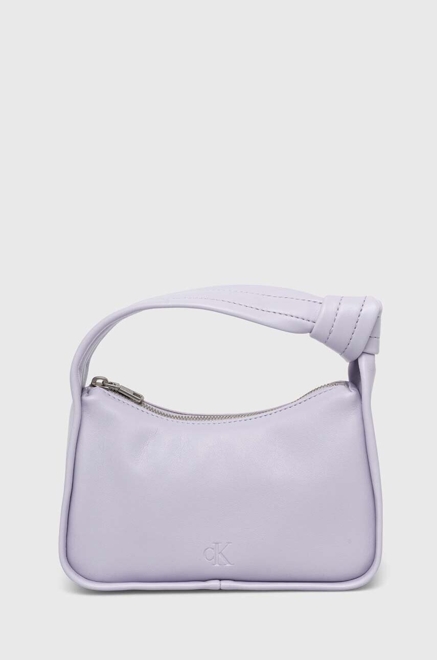 Levně Kabelka Calvin Klein Jeans fialová barva, K60K612372