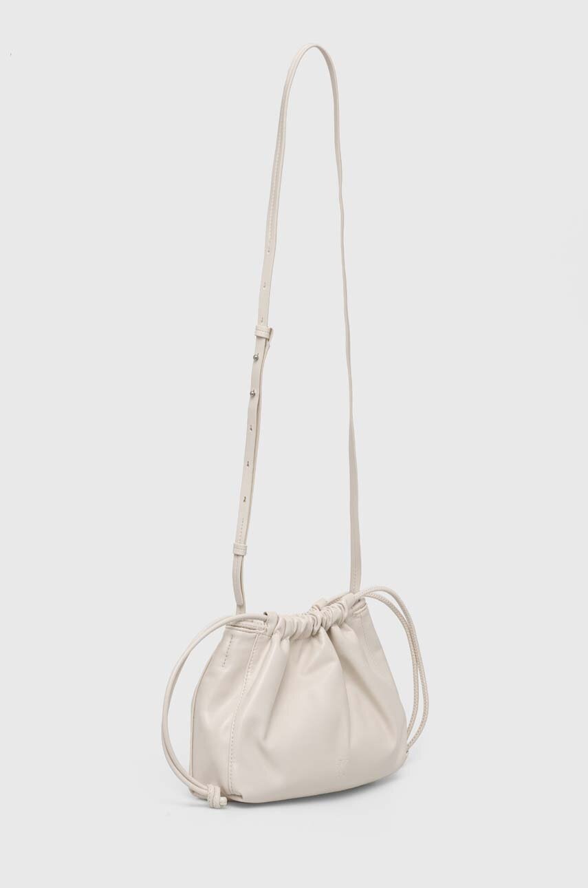 Τσάντα Calvin Klein Jeans χρώμα: μπεζ, K60K612650 φωτογραφία