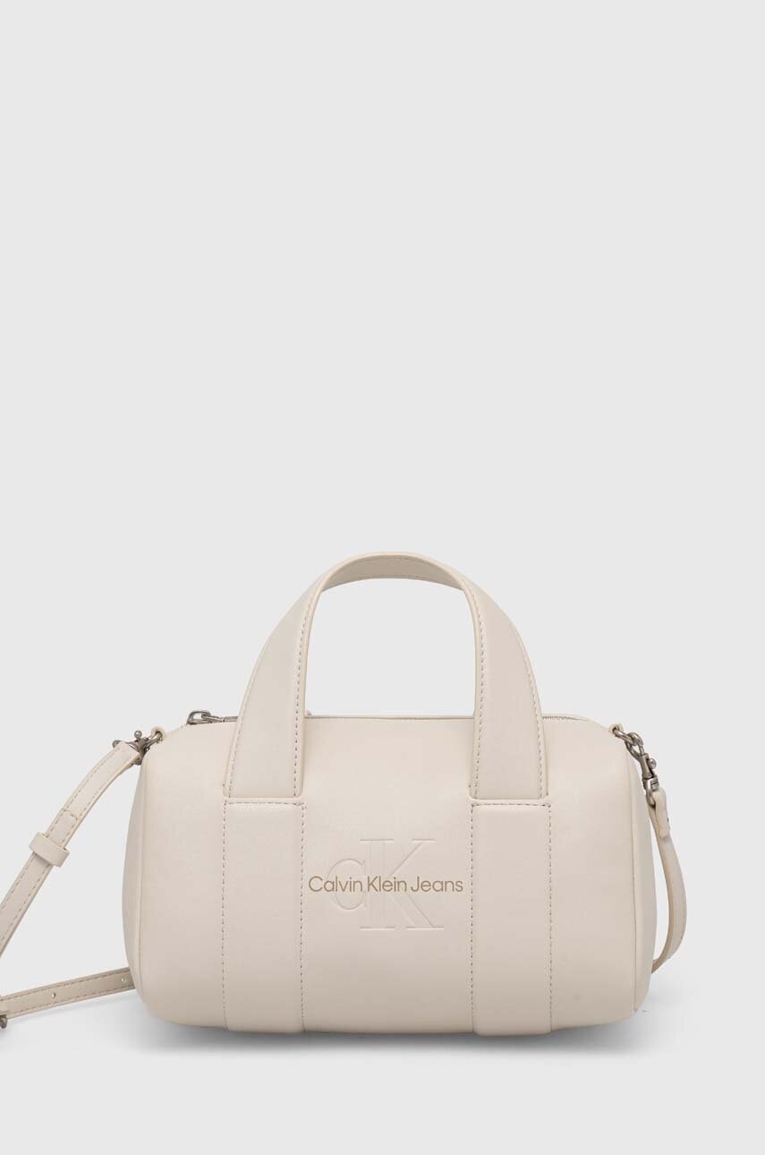 

Чанта Calvin Klein Jeans в бежово K60K612378, Бежов