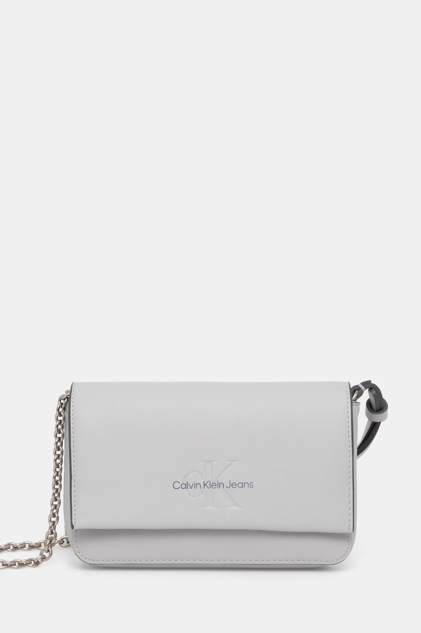 

Чанта Calvin Klein Jeans в сиво K60K612375, Сив