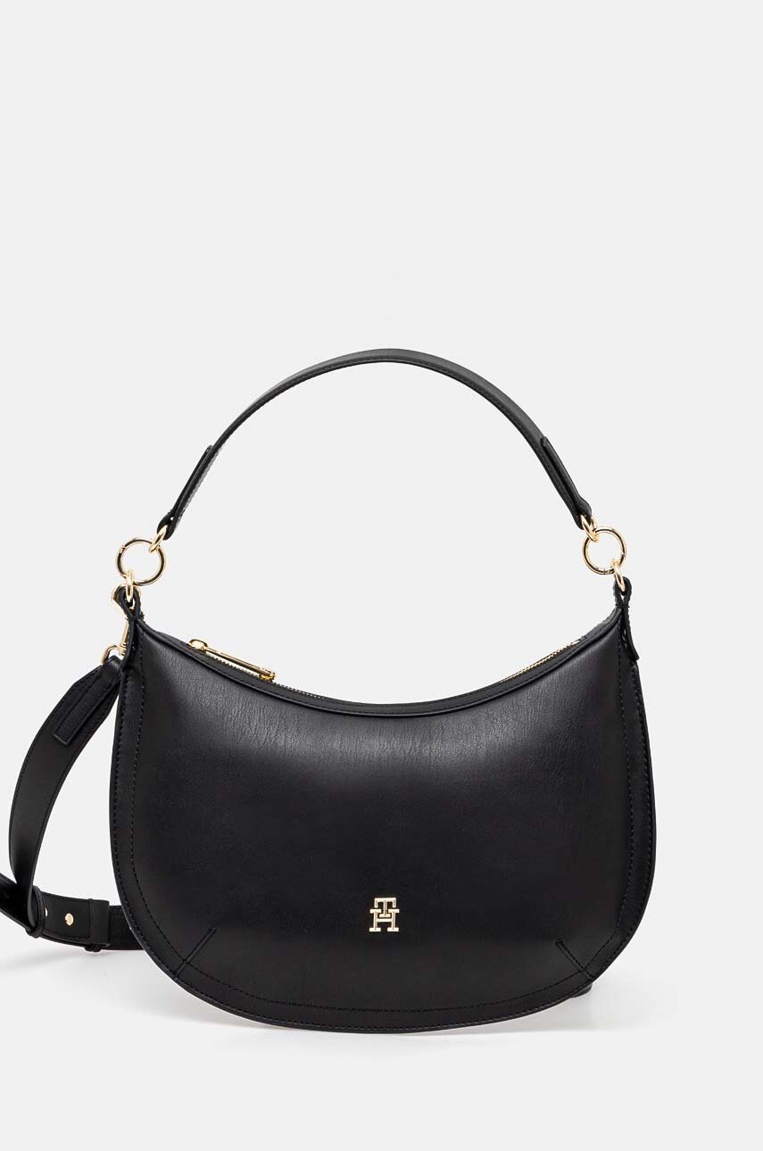 

Чанта Tommy Hilfiger в черно AW0AW16687, Черен