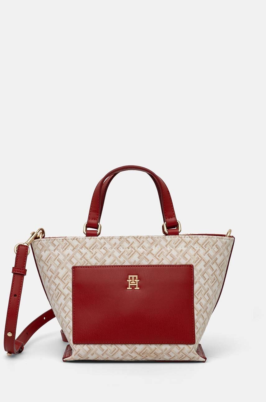 

Чанта Tommy Hilfiger в червено AW0AW16707, Червен