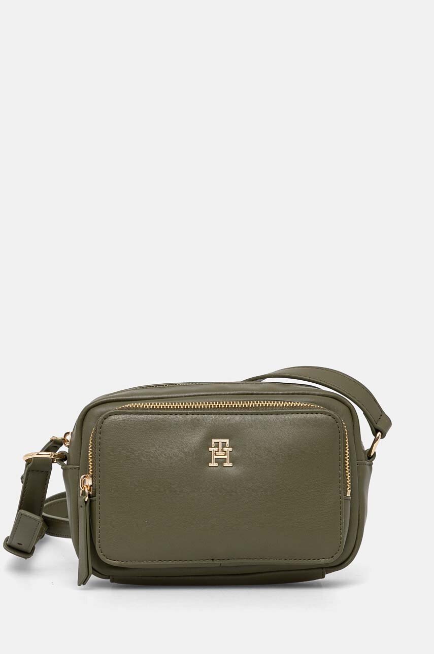 

Чанта Tommy Hilfiger в зелено AW0AW16709, Зелен