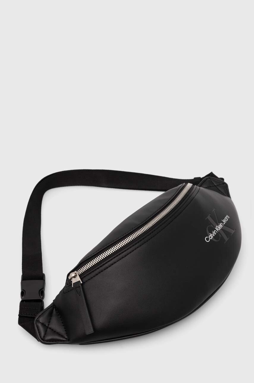 Τσάντα φάκελος Calvin Klein Jeans χρώμα: μαύρο, K50K512029 φωτογραφία