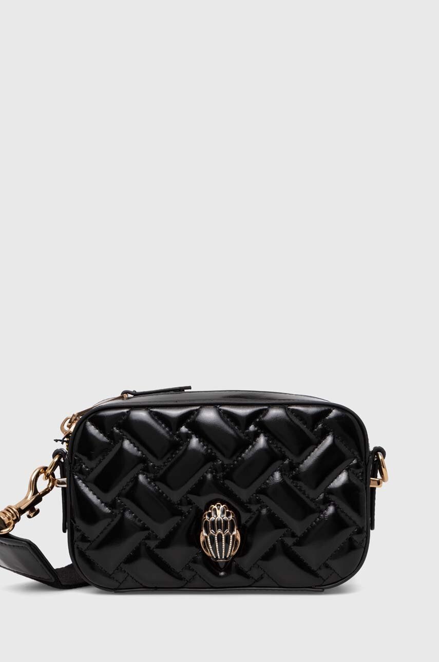 

Кожена чанта Kurt Geiger London KENSINGTON SM CAMERA E в черно 2738100319, Черен