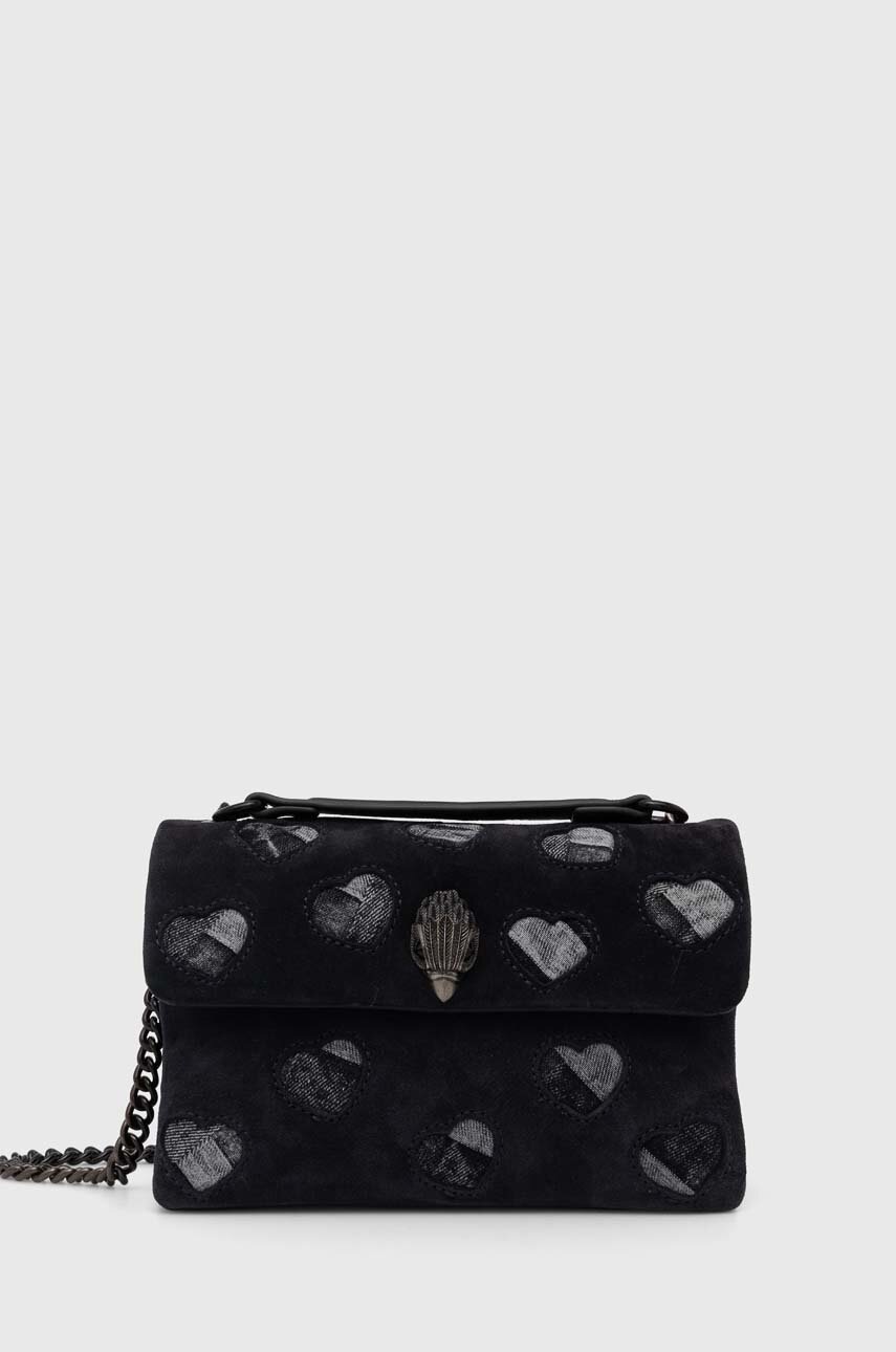

Чанта Kurt Geiger London MD SOFT KENSINGTON LOVE в черно 2716525269, Черен