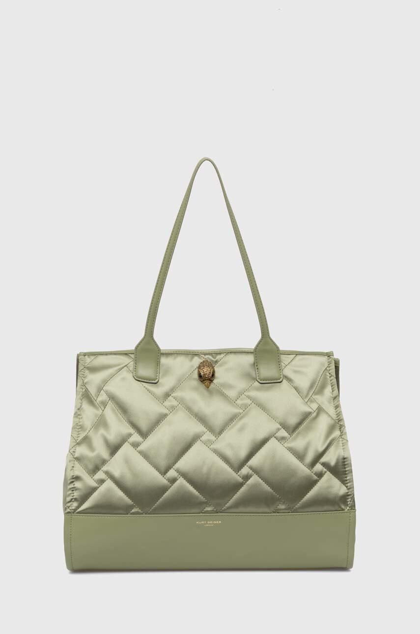 

Чанта Kurt Geiger London RECYCLED SQ SHOPPER в зелено 9969076229, Зелен