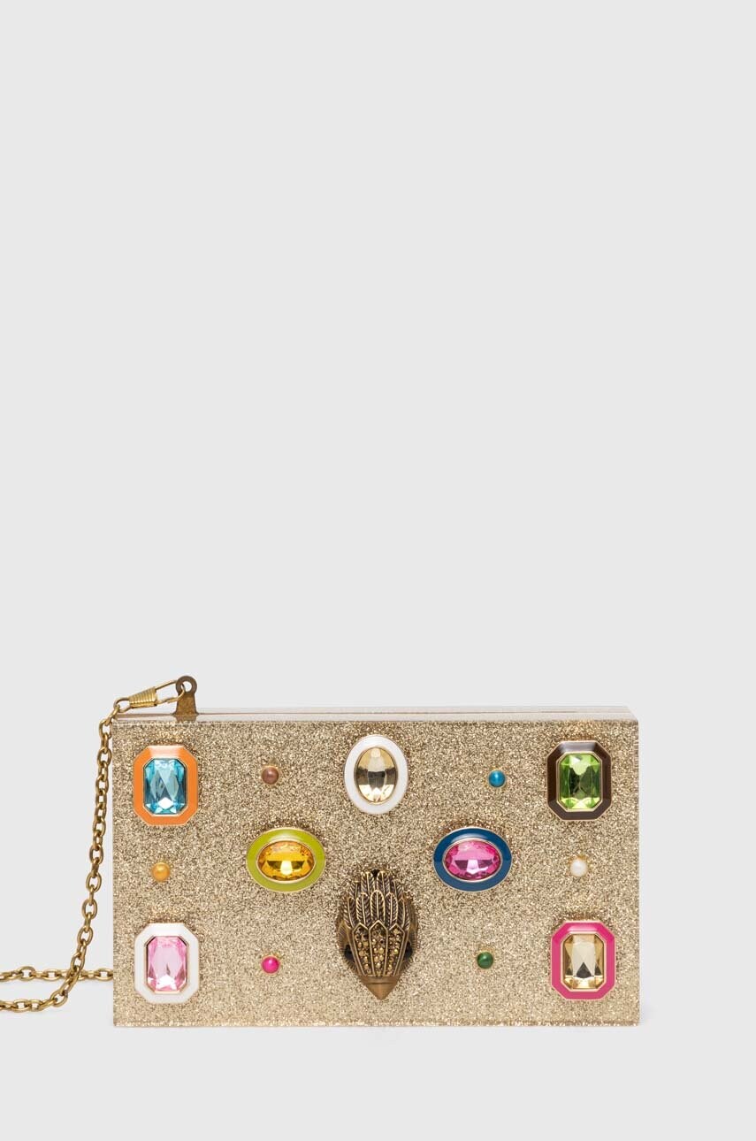 

Клъч Kurt Geiger London PERSPEX BOX CLUTCH GEM в златисто 2746766999, Злато
