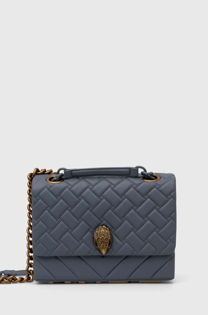 Kurt Geiger London poseta LARGE KENSINGTON KURT culoarea gri, 9959820109