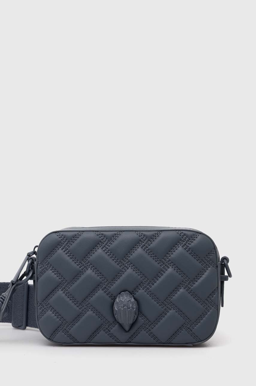 

Кожена чанта Kurt Geiger London KENSINGTON SM CAMERA DRCH в сиво 2737520109, Сив