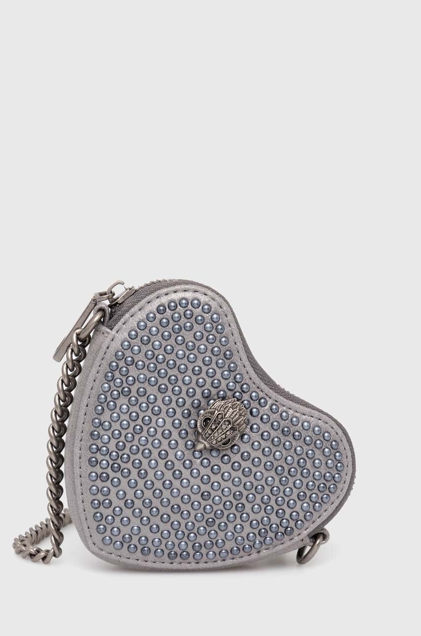 

Чанта Kurt Geiger London MICRO HEART CROSSBODY в сиво 9548467609, Сив