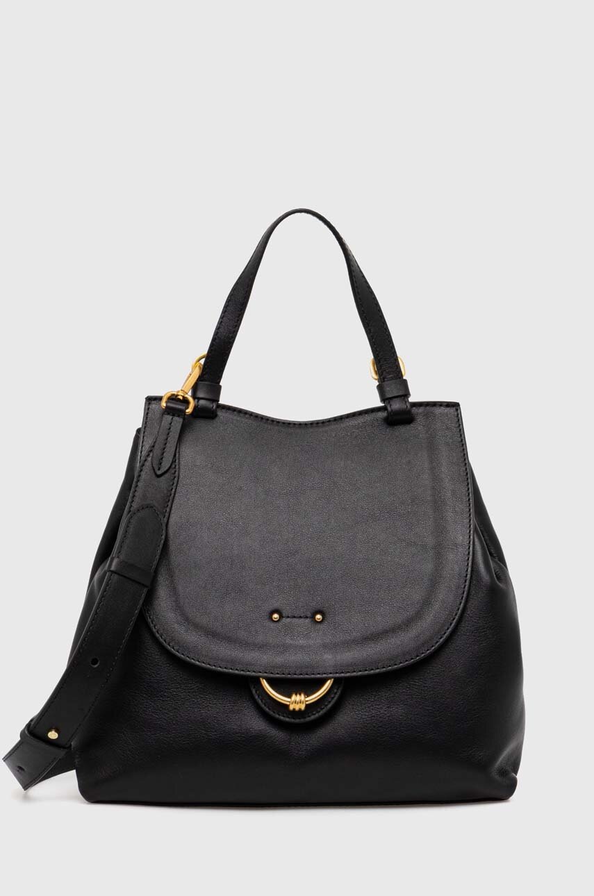 

Кожена чанта Gianni Chiarini MARLENE в черно BS 10920 PNG, Черен