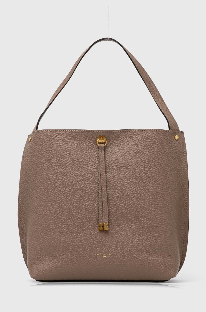 

Кожена чанта Gianni Chiarini EGLE в кафяво BS 10974 TKLSD, Кафяв