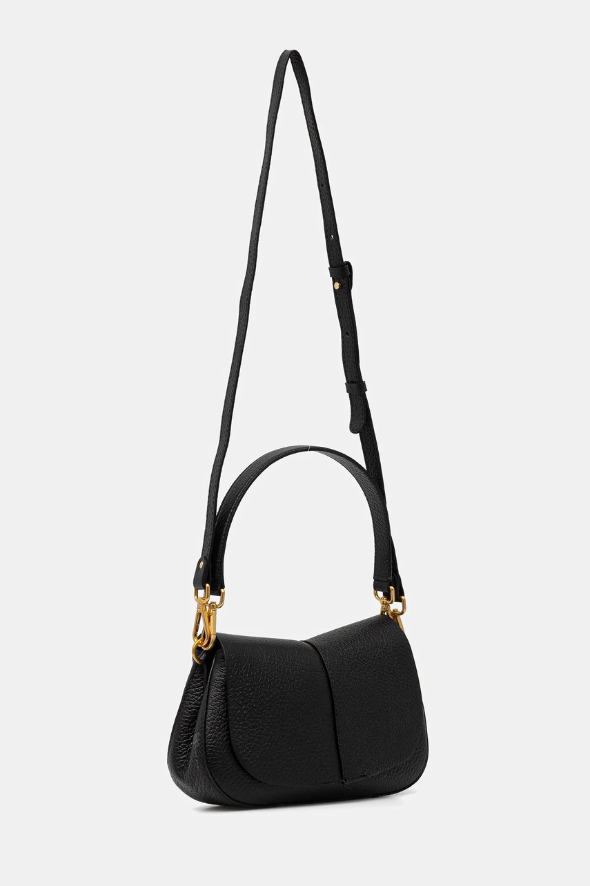 Δερμάτινη τσάντα Gianni Chiarini HELENA ROUND χρώμα: πράσινο, BS 11088 TKL-NA φωτογραφία