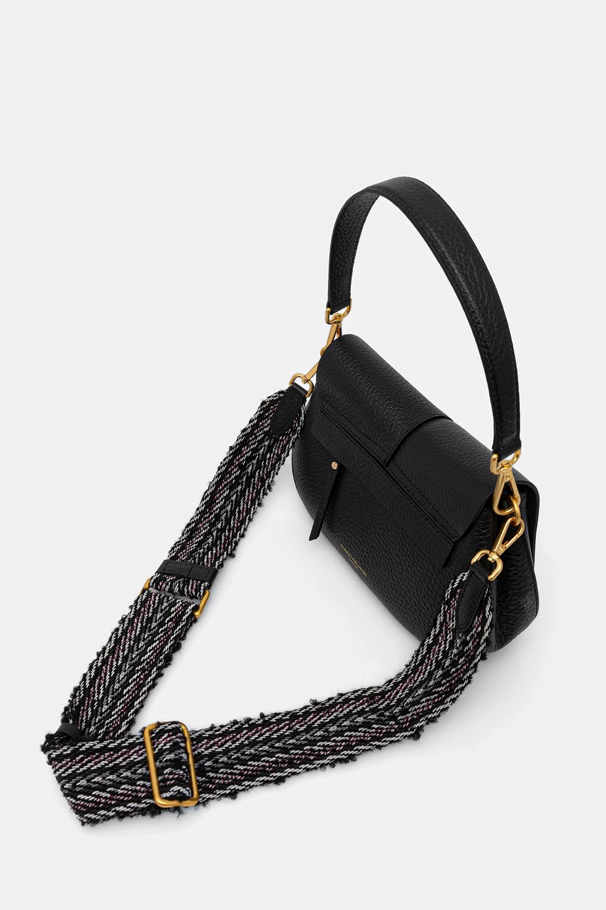 Δερμάτινη τσάντα Gianni Chiarini HELENA ROUND χρώμα: πράσινο, BS 11088 TKL-NA φωτογραφία