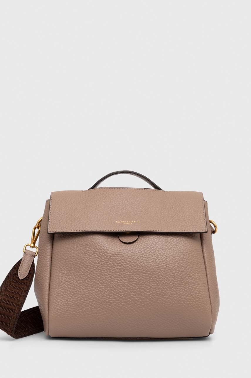 

Кожена чанта Gianni Chiarini CLIO в кафяво BS 10950 TKLSD-NA, Кафяв