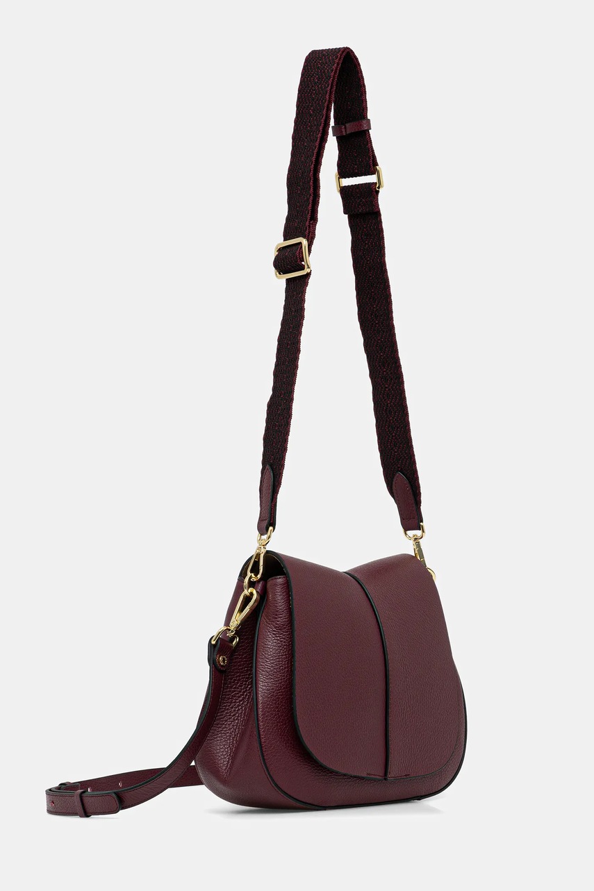 Кожаная сумочка Gianni Chiarini HELENA ROUND цвет оранжевый BS 6036/COMM GRN-NA