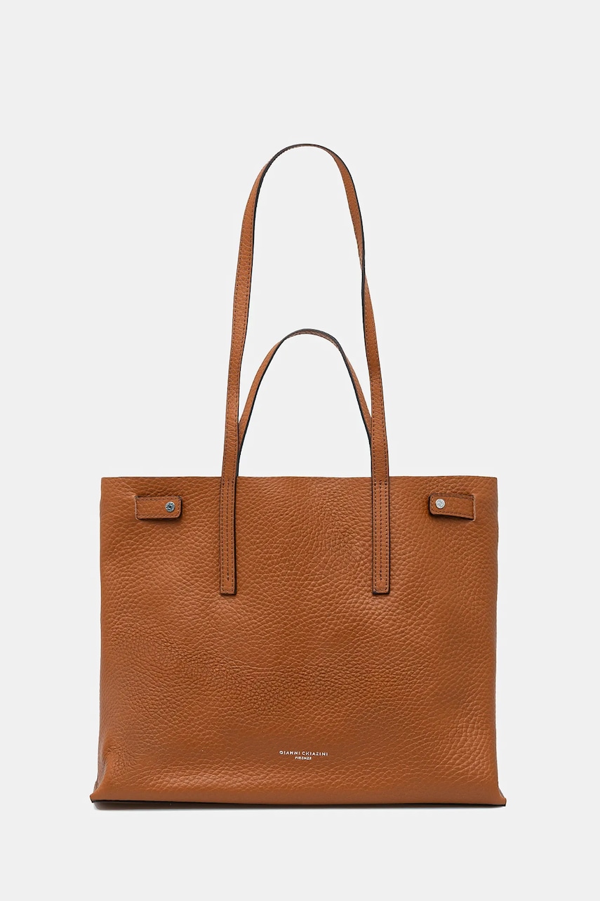Gianni Chiarini poseta de piele ALTEA culoarea maro, BS 10967 RNGDBL