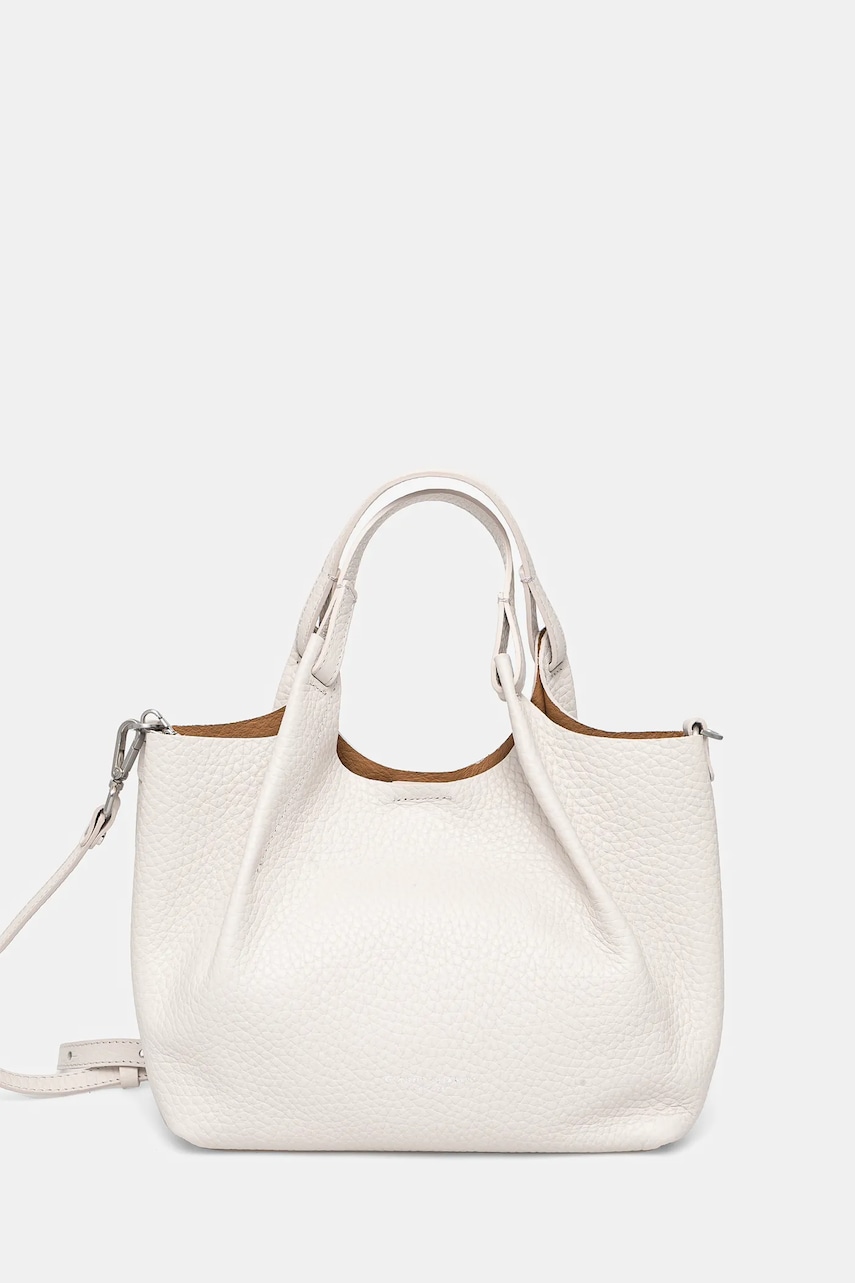 Gianni Chiarini poseta de piele DUA culoarea alb, BS 9719 RNGDBL Gianni Chiarini poseta de piele DUA culoarea alb, BS 9719 RNGDBL