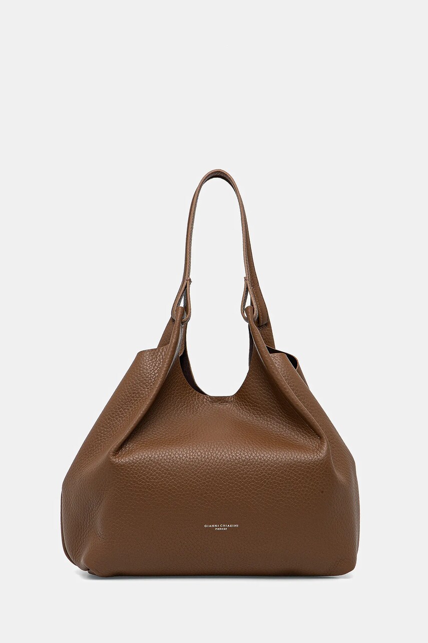 Gianni Chiarini poseta de piele DUA culoarea maro, BS 9720 RNGDBL