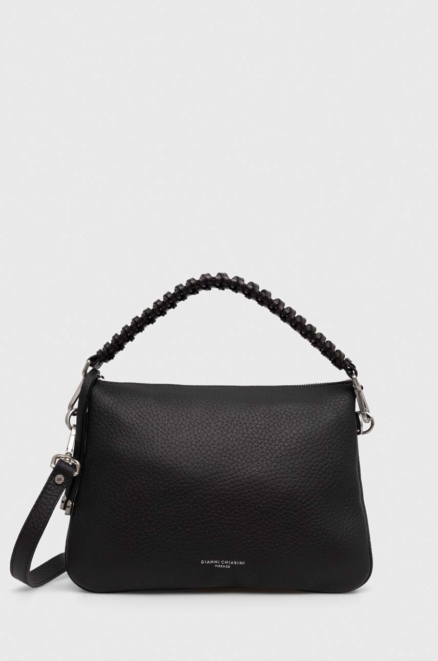 

Кожена чанта Gianni Chiarini MIA в черно BS 10206 RNGDBL, Черен