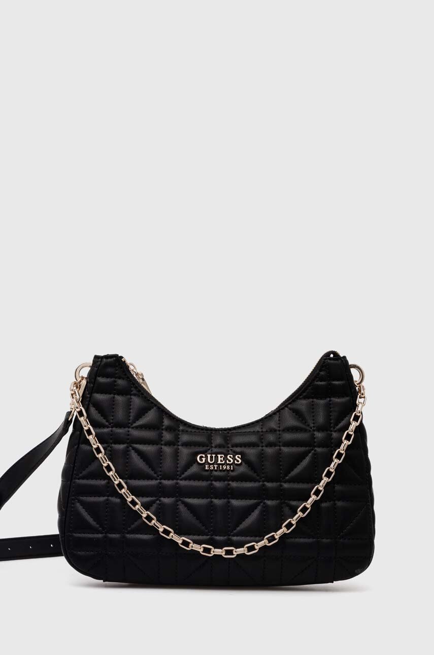 

Чанта Guess ASSIA в черно HWQG84 99180, Черен