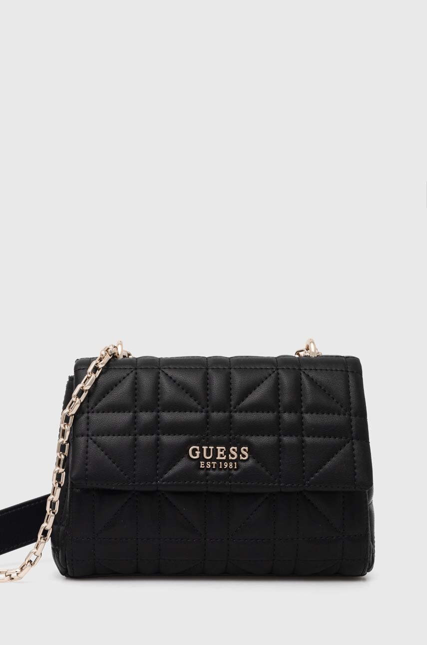 

Чанта Guess ASSIA в черно HWQG84 99210, Черен
