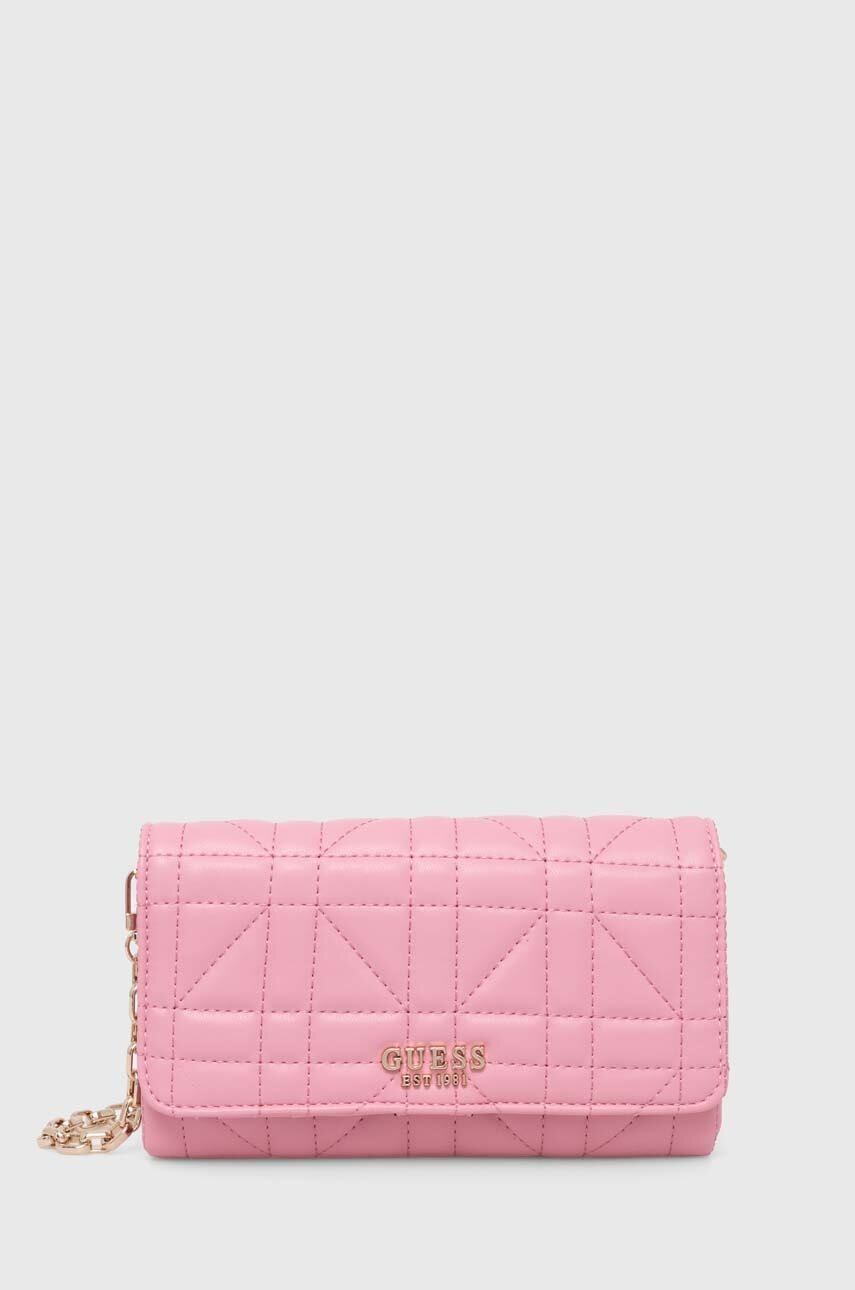 

Чанта Guess ASSIA в розово HWQG84 99790, Розов