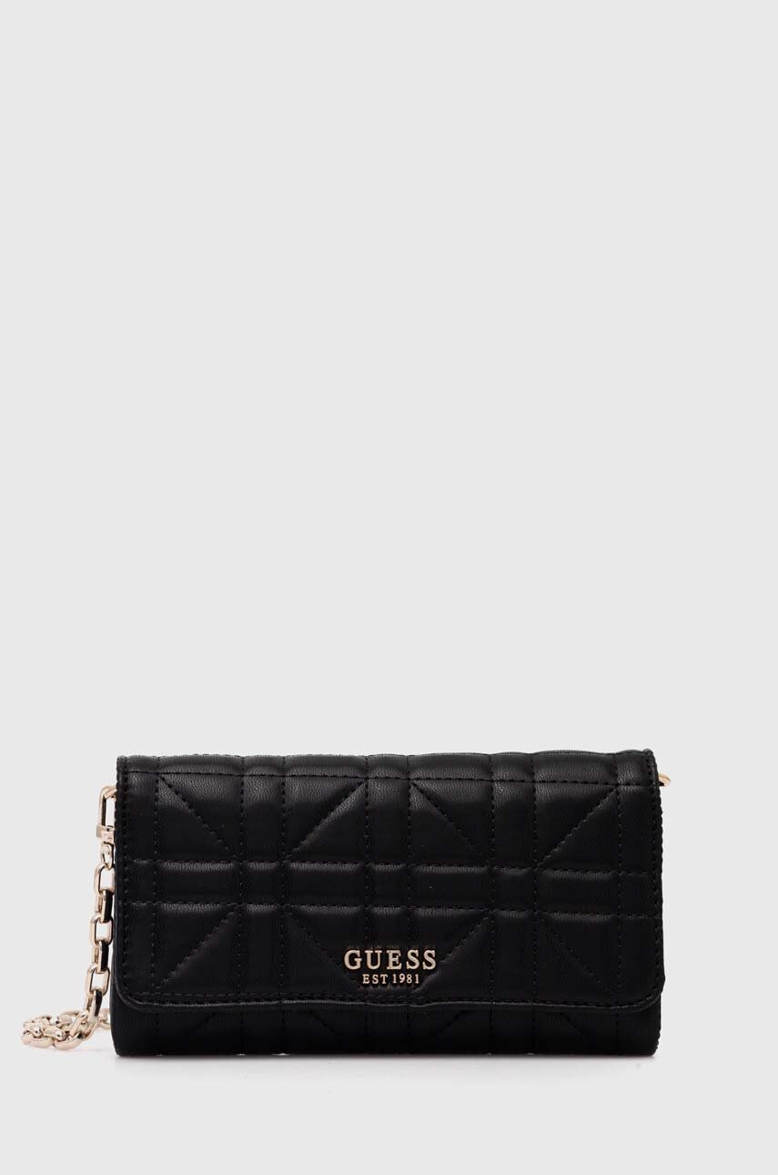 

Чанта Guess ASSIA в черно HWQG84 99790, Черен