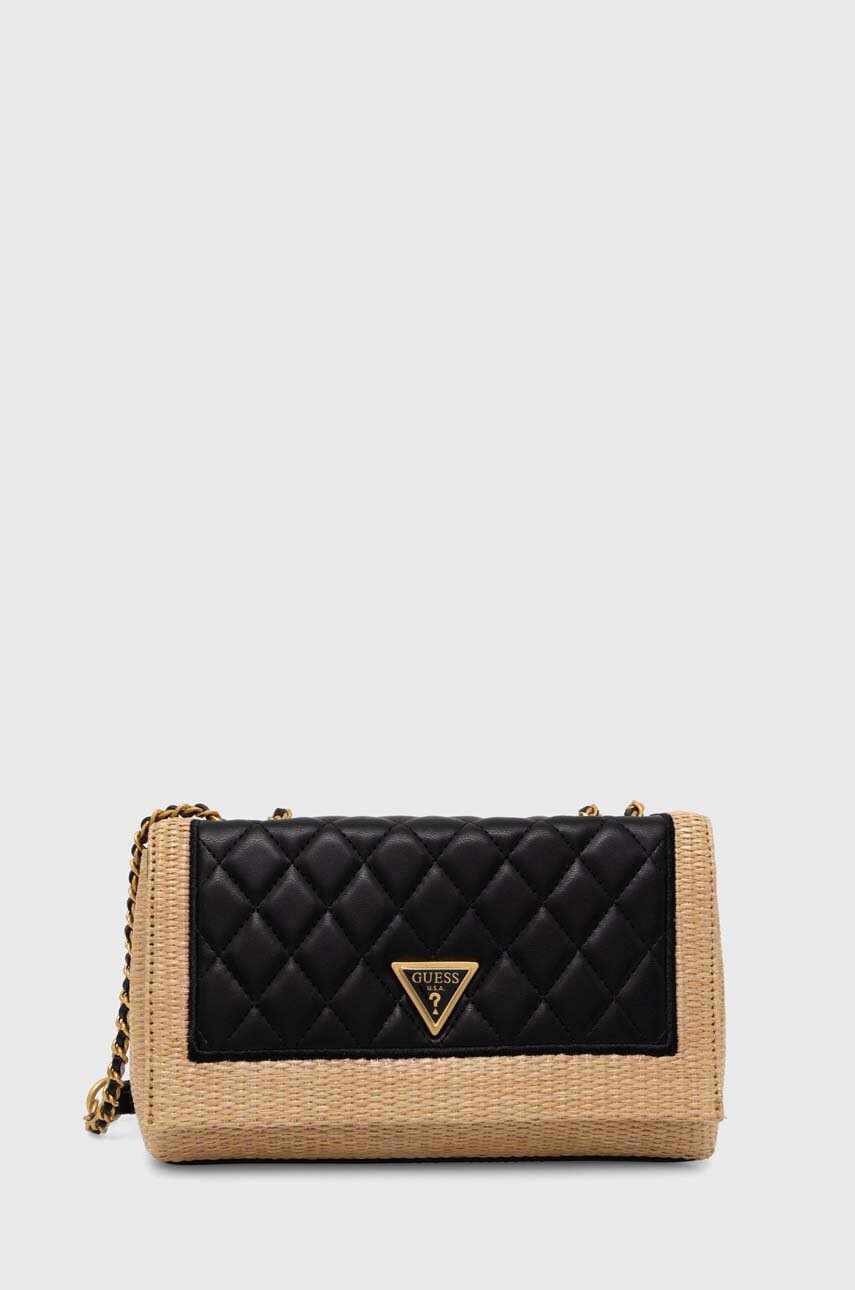 

Чанта Guess DELFA в черно HWQA93 28210, Черен
