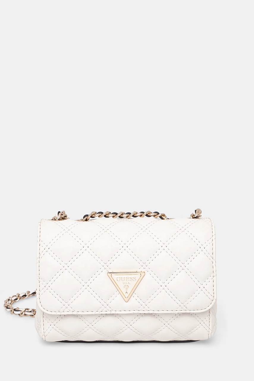 Levně Kabelka Guess GIULLY bílá barva, HWQG87 48740