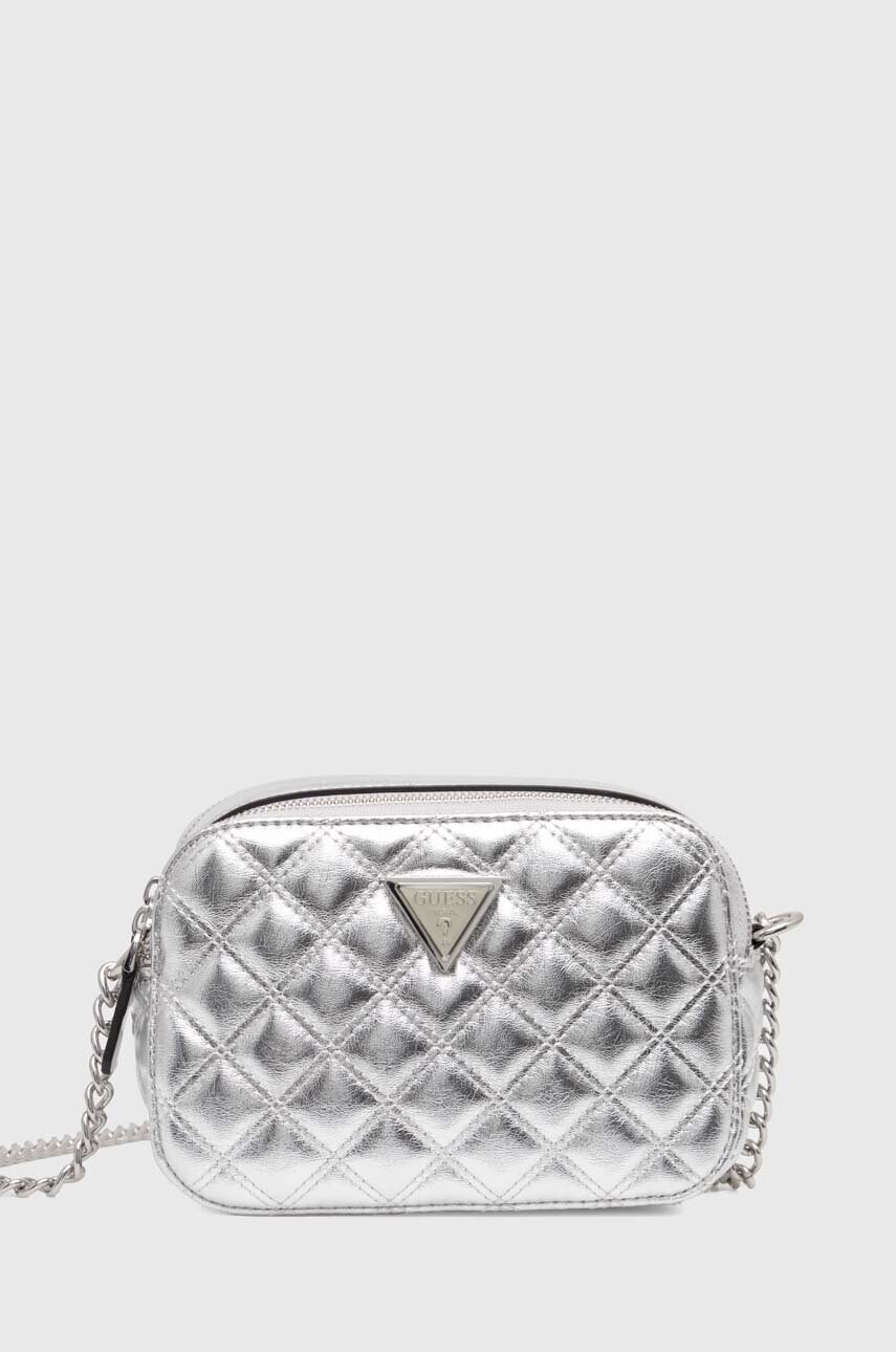 

Чанта Guess GIULLY в сребристо HWQV87 48140, Сребърен