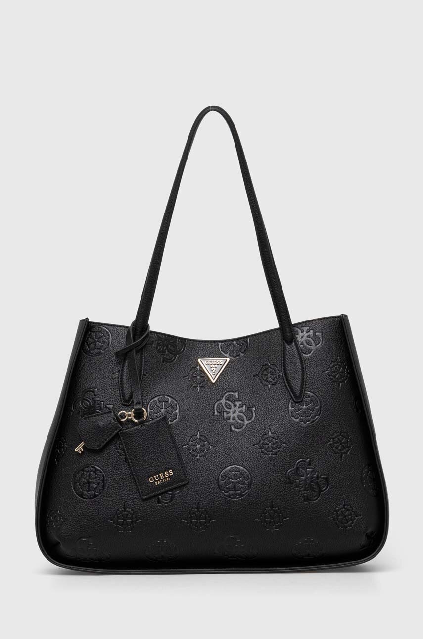 

Чанта Guess KEANDRA в черно HWPL93 23230, Черен