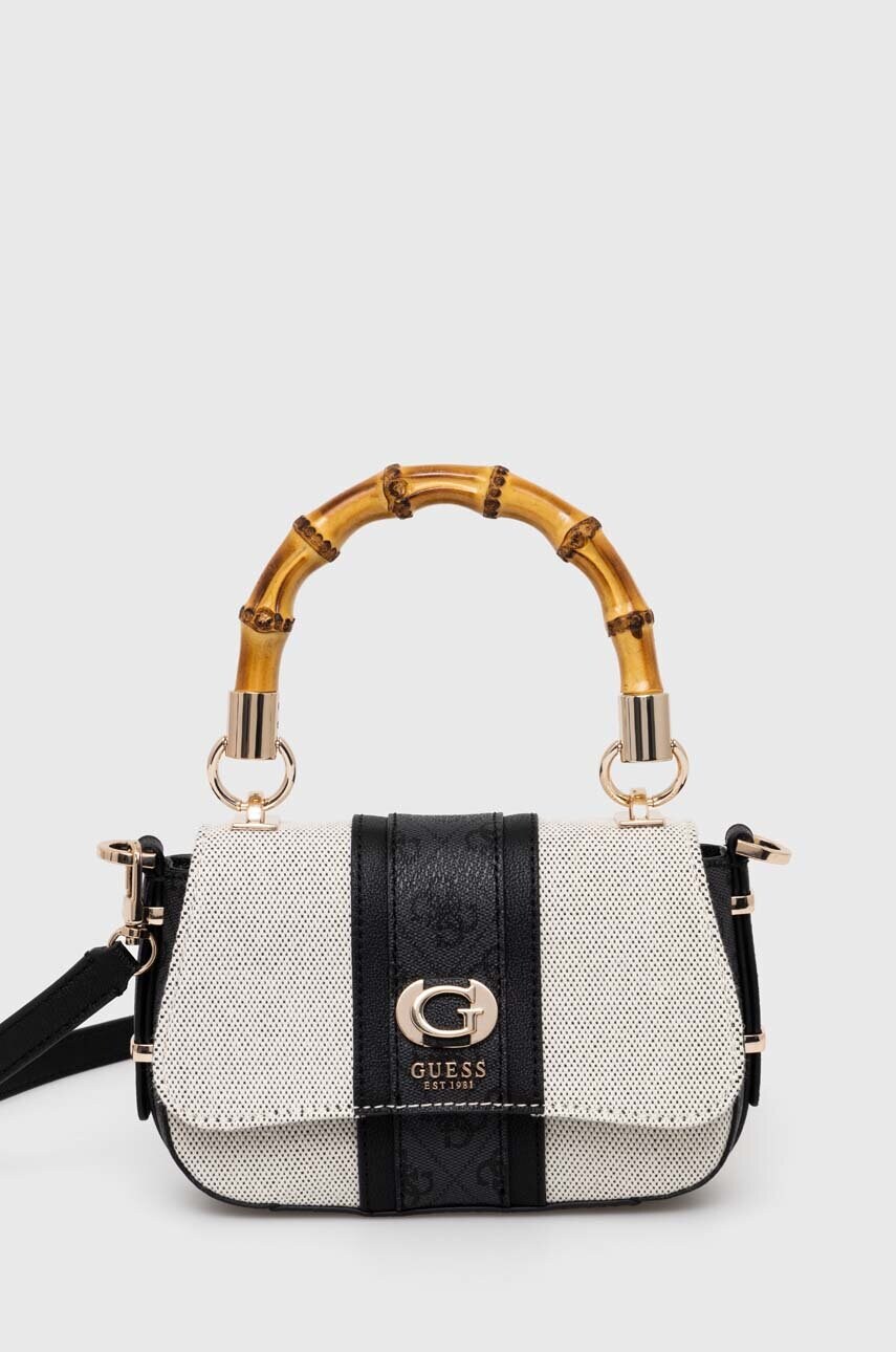 Levně Kabelka Guess KERIMA černá barva, HWAG93 37780