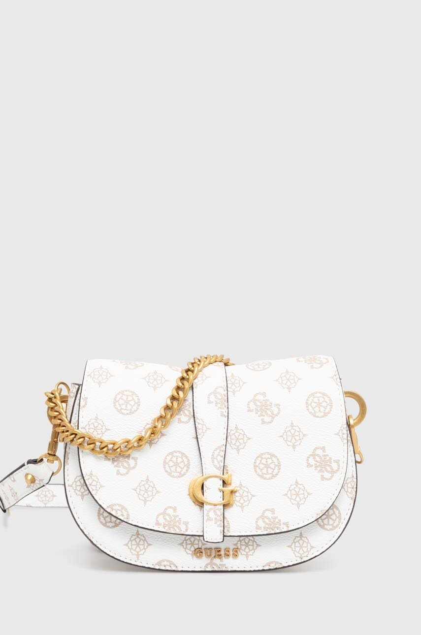 

Чанта Guess KUBA в бяло HWPA93 29780, Бял