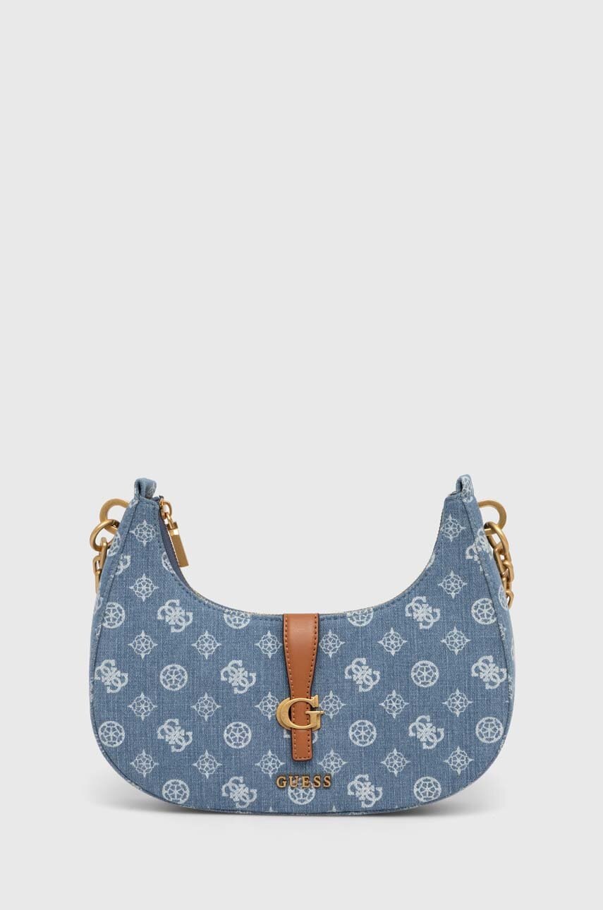 

Чанта Guess KUBA в синьо HWPD93 29180, Син