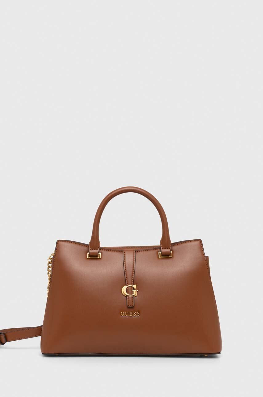 

Чанта Guess KUBA в кафяво HWVA93 29060, Кафяв