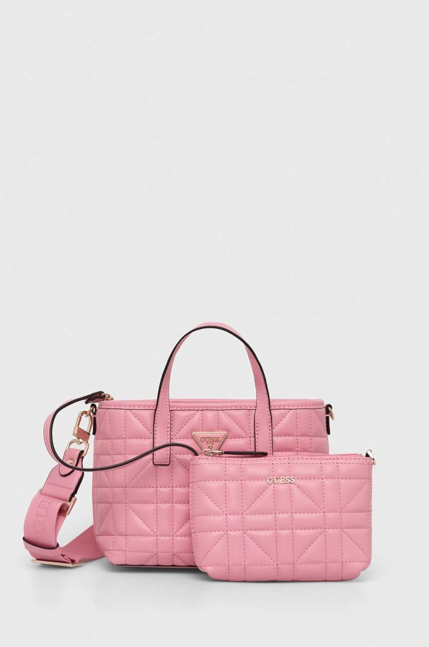

Чанта Guess LATONA в розово HWQG92 11750, Розов