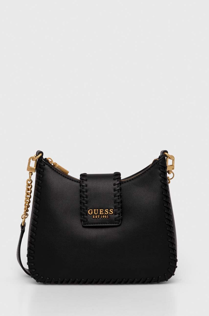 

Чанта Guess LIBERA в черно HWBA90 02020, Черен