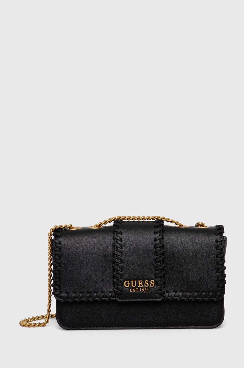 

Чанта Guess LIBERA в черно HWBA90 02210, Черен