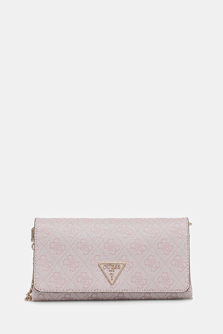Levně Psaníčko Guess NOELLE růžová barva, HWBG78 79750