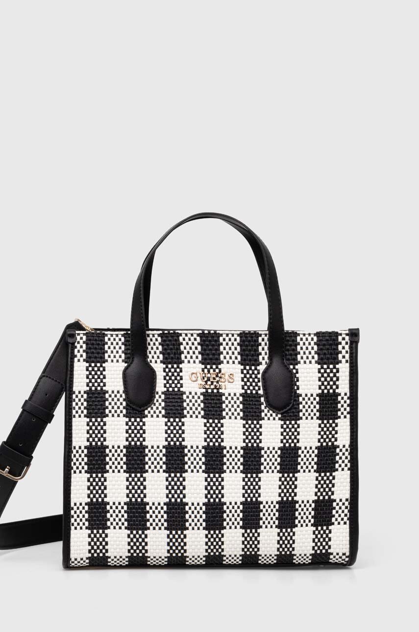 

Чанта Guess SILVANA в черно HWGG86 65220, Черен