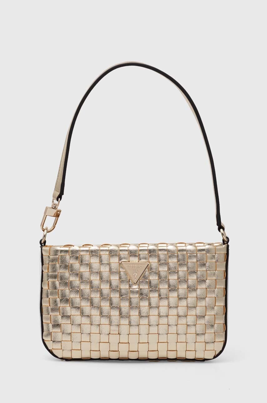 Levně Kabelka Guess TWILLER zlatá barva, HWMW93 10720