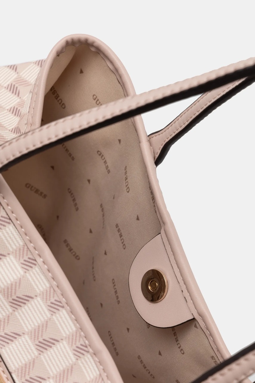 Τσάντα Guess χρώμα: ροζ, HWJT93 44290 φωτογραφία