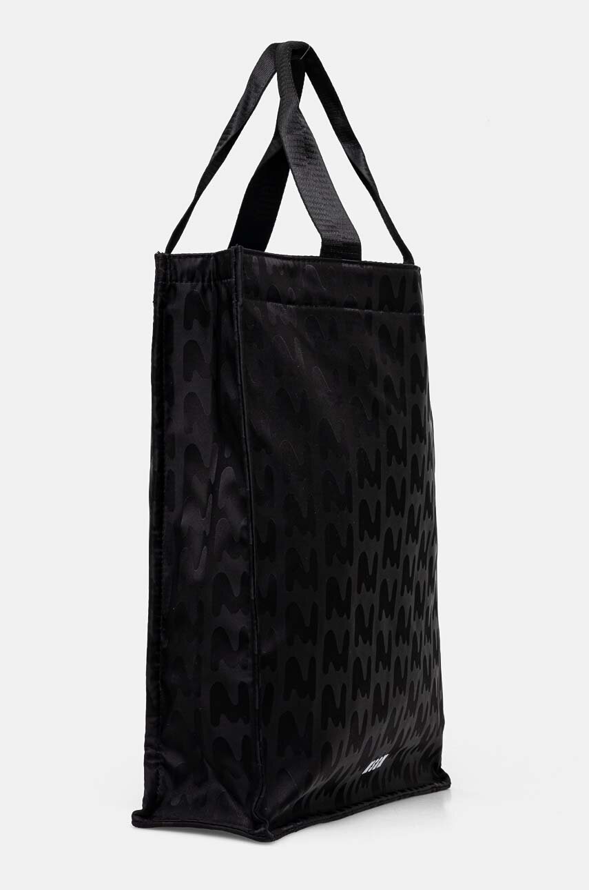 Τσάντα MSGM χρώμα: μαύρο, 3740MZ43.640 φωτογραφία
