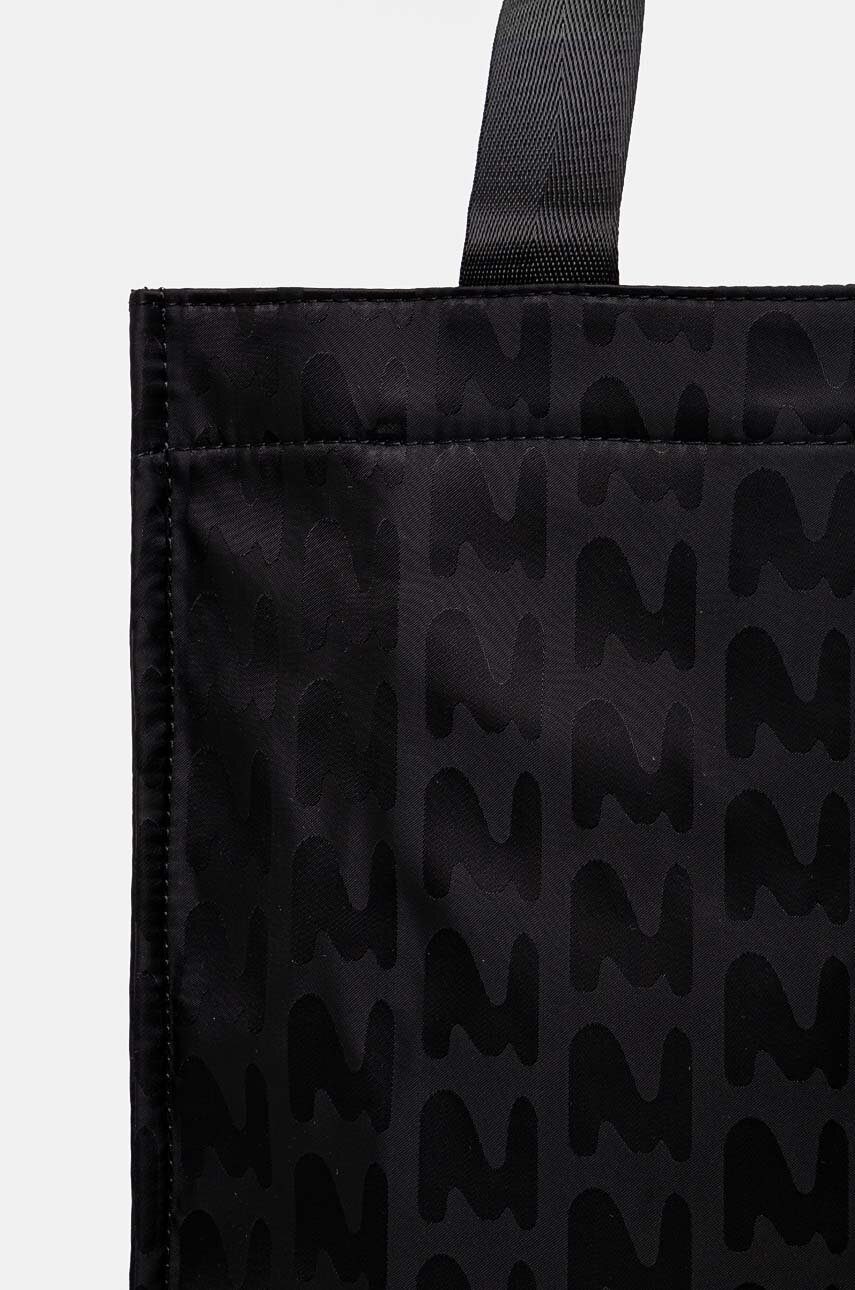 Τσάντα MSGM χρώμα: μαύρο, 3740MZ43.640 φωτογραφία